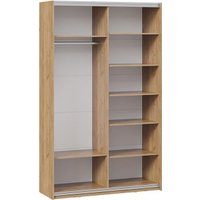 Шкаф-купе Трия Оскар Т2 1400 271188 (ручка белая/дуб крафт золотой)