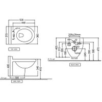 Унитаз подвесной Jaquar CNS-WHT-959SPP