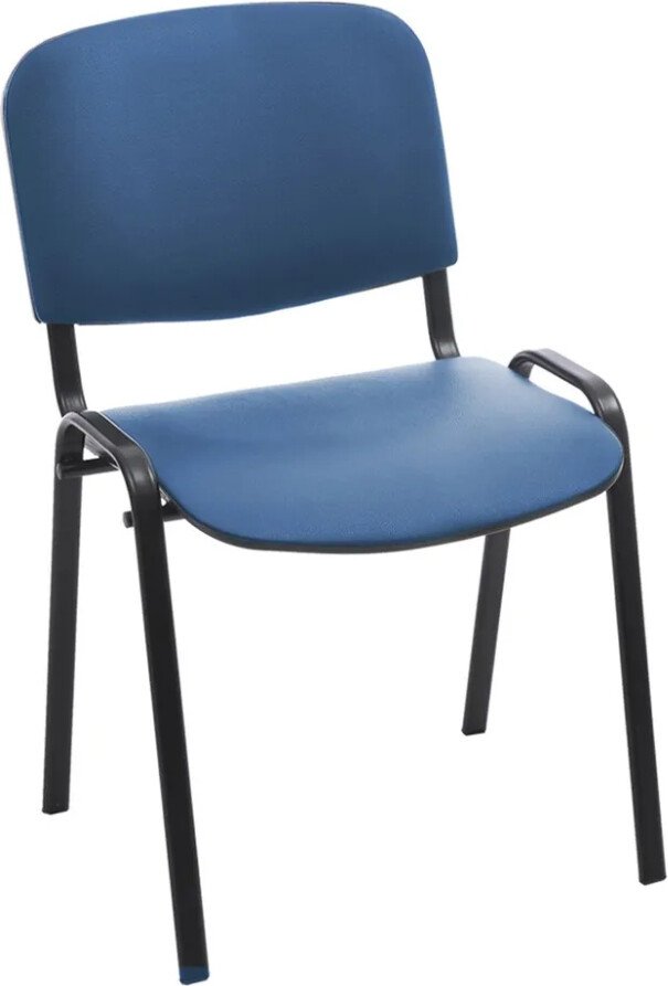 

Офисный стул Helmi Изо HL-F01 359863 (черный/кожзам синий)