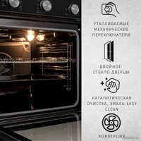 Электрический духовой шкаф ZorG BE7 (черный)