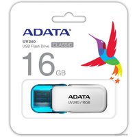 USB Flash ADATA UV240 16GB (белый)