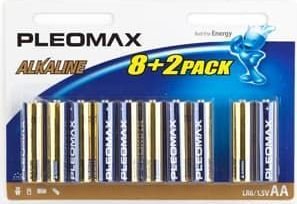 

Батарейка Pleomax LR6 BL-8+2 10 шт