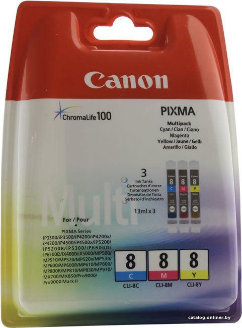 

Картридж Canon CLI-8 MultiPack [0621B029AA]