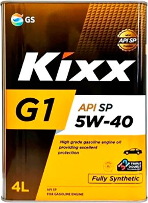 Моторное масло Kixx G1 SP 5W-40 4л