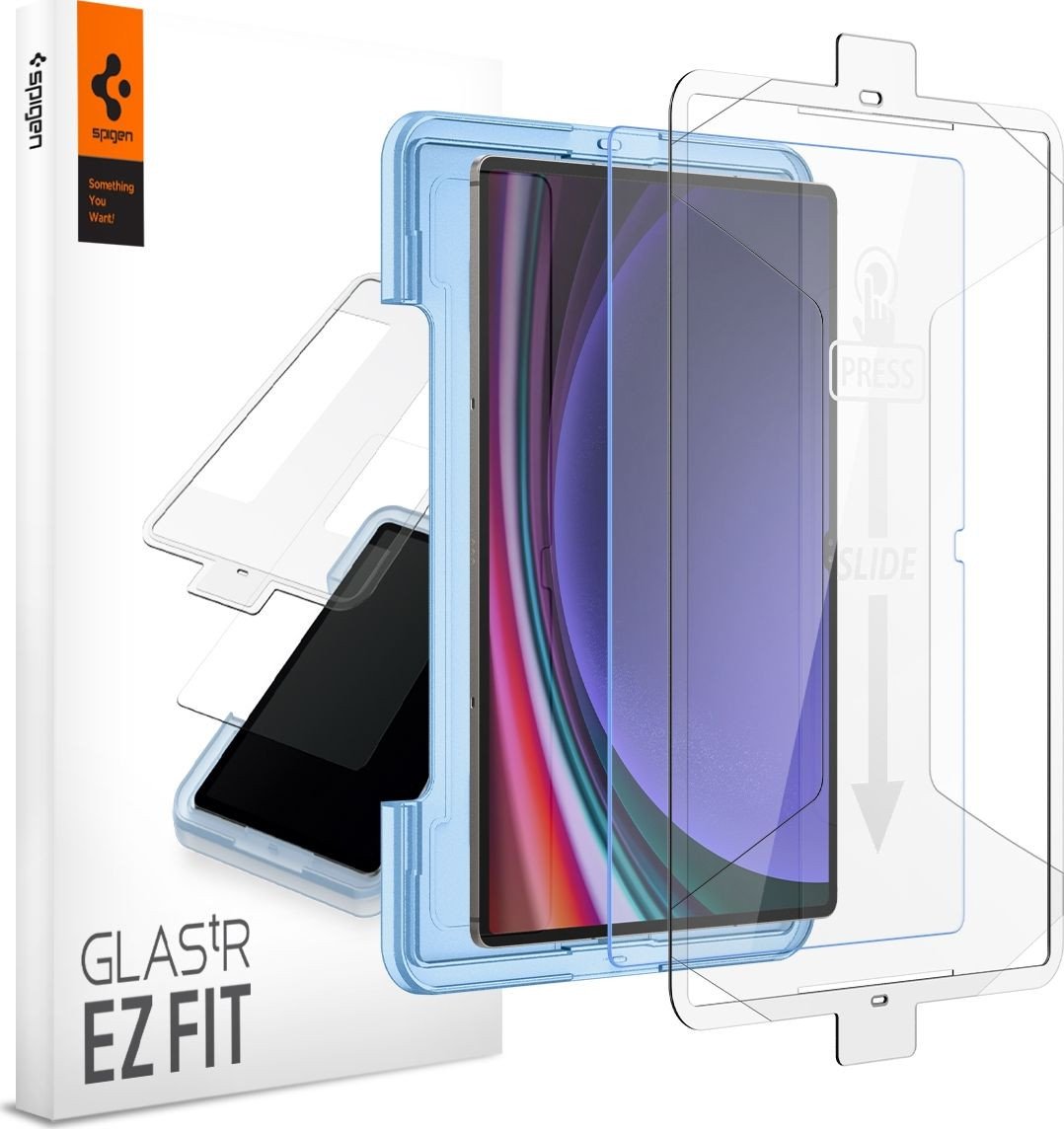 

Защитное стекло Spigen Glass TR EZ Fit для Galaxy Tab S9 Ultra AGL06998