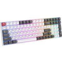 Клавиатура Royal Kludge RK100 RGB (белый/серый, RK Red)