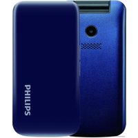 Кнопочный телефон Philips Xenium E255 (синий)