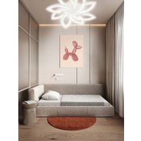 Припотолочная люстра Aitin Pro C9045/4+4 (белый)