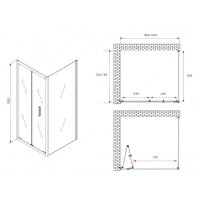 Душевой уголок Abber Sonnenstrand AG07100-S75