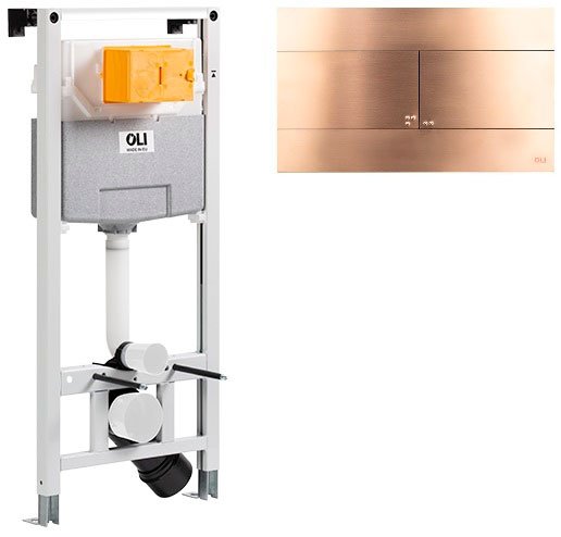 

Инсталляция для унитаза OLI 885052+889312 (бронза/медь)