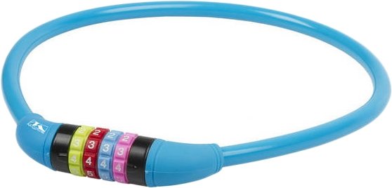

Тросовый велосипедный замок M-Wave DS 12.6.5 S (синий)