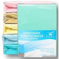 Простыня Альвитек Трикотажная на резинке 200x200x20 ПТР-М-200 (ментол)