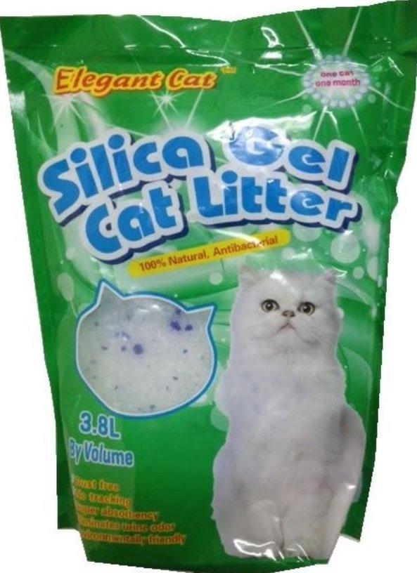 

Наполнитель для туалета Elegant Cat с запахом яблока (5 л)