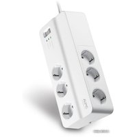 Сетевой фильтр APC Essential SurgeArrest 6 розеток, белый (PM6-RS)
