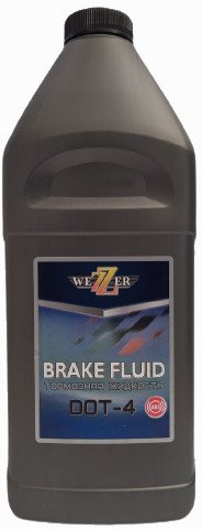 

Тормозная жидкость Wezzer ДОТ-4 910г