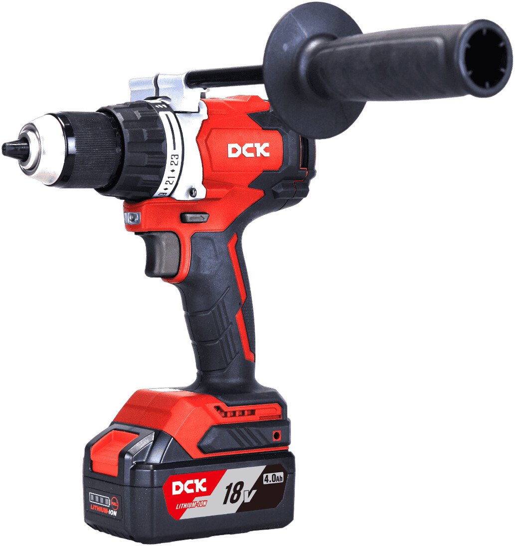 

Дрель-шуруповерт DCK KDJZ06-13 Type EM (с 2-мя АКБ, кейс)