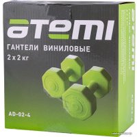 Набор гантелей Atemi AD-02 2x2 кг