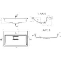 Умывальник Versalia Absolute 60