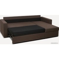 Угловой диван Divan Порту Textile Brown 11900 (коричневый)