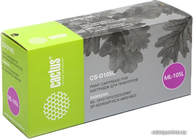 Картридж CACTUS CS-D105L (аналог Samsung MLT-D105L)