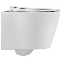 Унитаз напольный Deante Up Uno VSS01101B с крышкой Slim Soft-Close