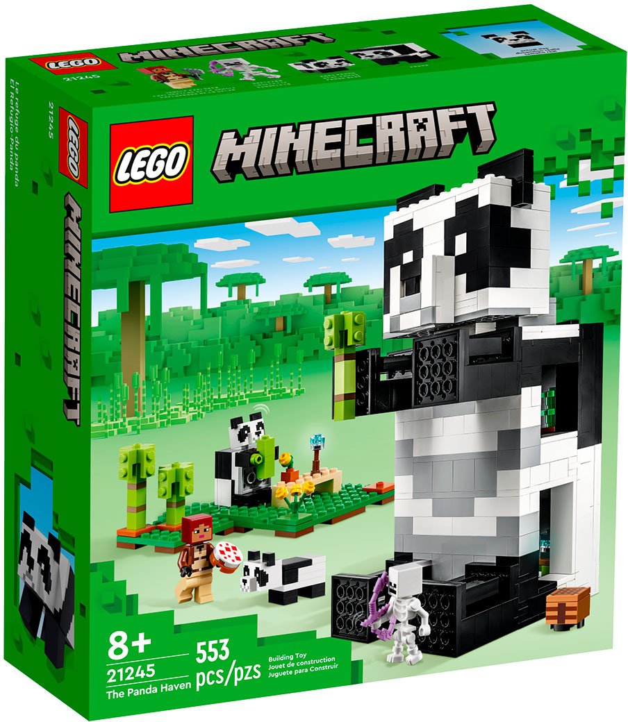 

Конструктор LEGO Minecraft 21245 Дом Панды