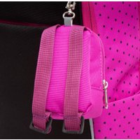 Школьный рюкзак Grizzly RG-367-2 (черный/розовый)