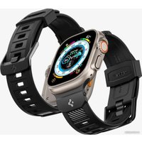 Ремешок Spigen Rugged Ultra Band для Apple Watch (49/45/44/42 мм) (черный)