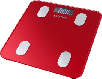 Умные напольные весы Lumme LU-1334 (бордовый гранат)