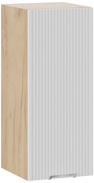 

Шкаф навесной Трия Кимберли 1В3 (дуб крафт золотой/сноу)