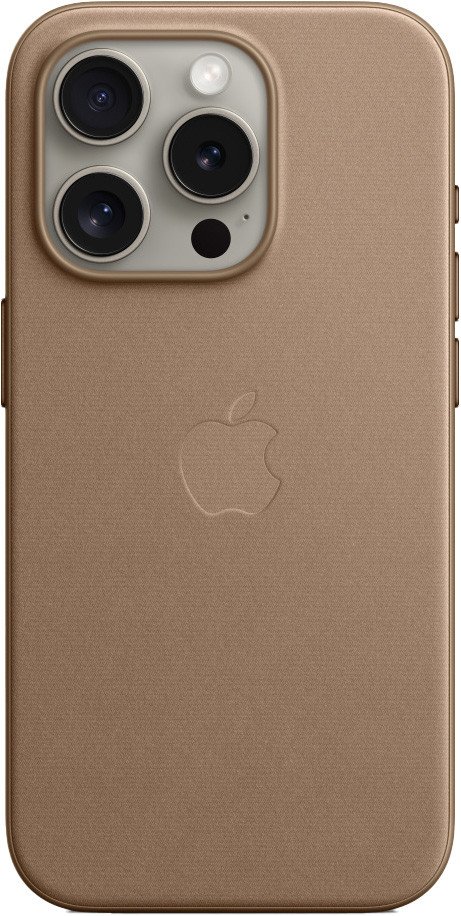 

Чехол для телефона Apple MagSafe FineWoven Case для iPhone 15 Pro (серо-коричневый)