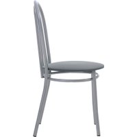 Стул Фабрикант Тюльпан (DO №800 серый/AL)