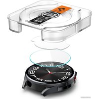 Защитное стекло Spigen EZ FIT Glas.TR для Galaxy Watch 6 Classic (43mm) AGL07067 (2шт)