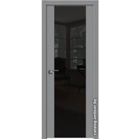 Межкомнатная дверь ProfilDoors 110U L 60x200 (манхэттен, стекло lacobel черный лак)