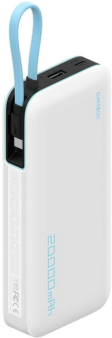 Внешний аккумулятор Cuktech PB200N 20000mAh 55W (светло-серый)