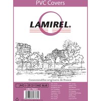 Обложка для термопереплета Lamirel Transparent A4 PVC 200 мкм 100 шт LA-78683 (синий)