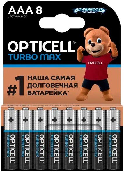 Батарейка Opticell Turbo Max AAA (8 шт)