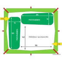 Палатка для зимней рыбалки Лотос Куб 4 Компакт Термо