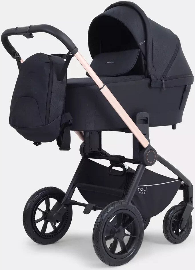 

Универсальная коляска MOWbaby Zoom air RA087 (3 в 1, gold black)
