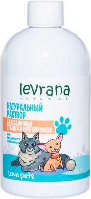 

Добавка в воду Levrana Love Pets для здоровья зубов и десен питомца (300 мл)