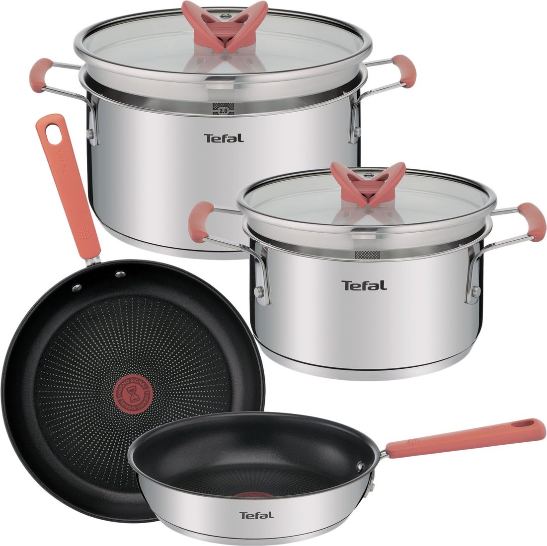 

Набор кастрюль Tefal Opti'Space G720S604