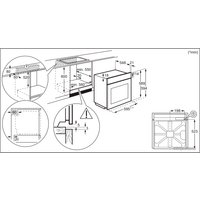 Электрический духовой шкаф Electrolux OPEB2640R