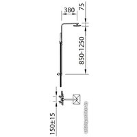 Душевая система  Clever Nine Xtreme 60135