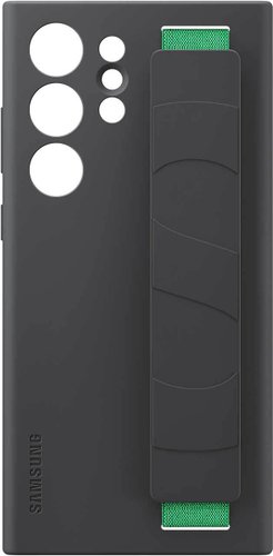 Чехол для телефона Samsung Silicone Grip Case S23 Ultra (черный)