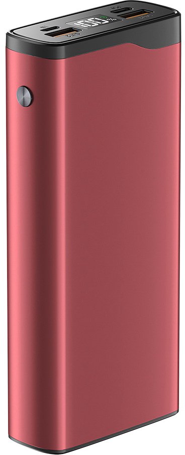 

Внешний аккумулятор Olmio QL-20 20000mAh (красный)