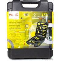 Дрель-шуруповерт WMC Tools 1057 (с 1-им АКБ, кейс, набор оснастки)