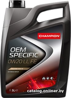 Моторное масло Champion OEM Specific LL FE 0W-20 5л