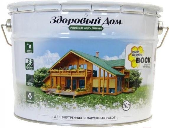 

Пропитка Здоровый дом 10 л (рябина)