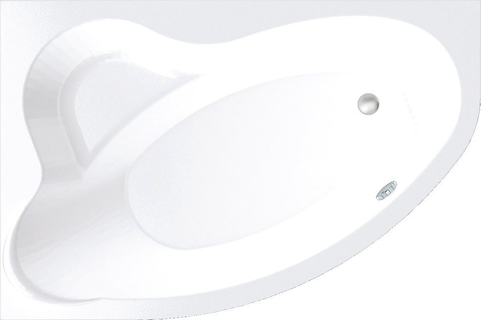 

Ванна Bonito Home Rosa 170x110 BH-RA-101-170L/St (с ножками)