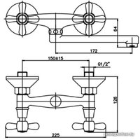 Смеситель Mixxus Premium Dominox 361 MXP0094